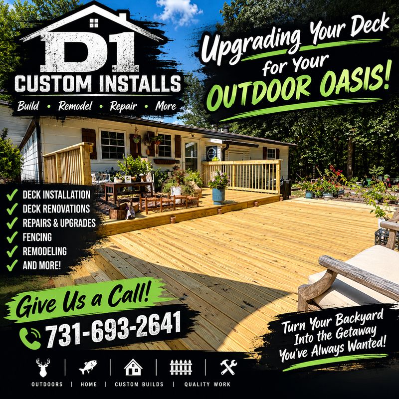 Deck & Patio Installation