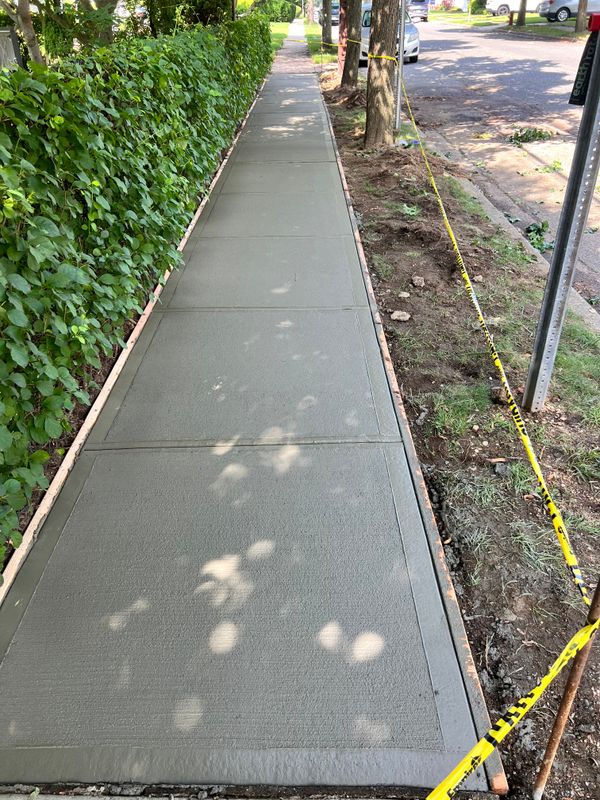 Sidewalk Installation