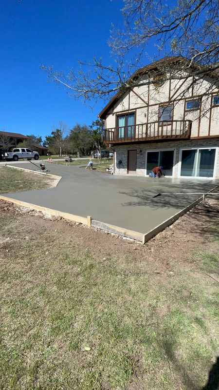 Concrete Driveway Installation