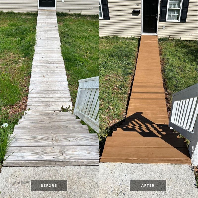 Deck Cleaning & Staining