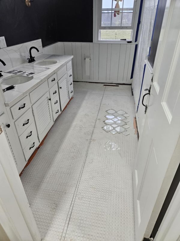 Tile showers and tub surrounds