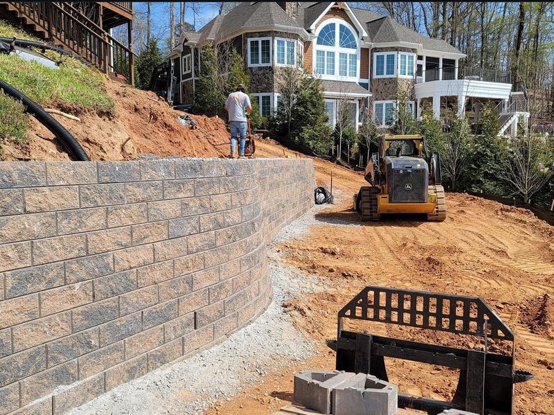 Retaining Wall Construction