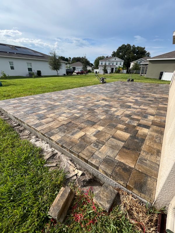 Paver Installation