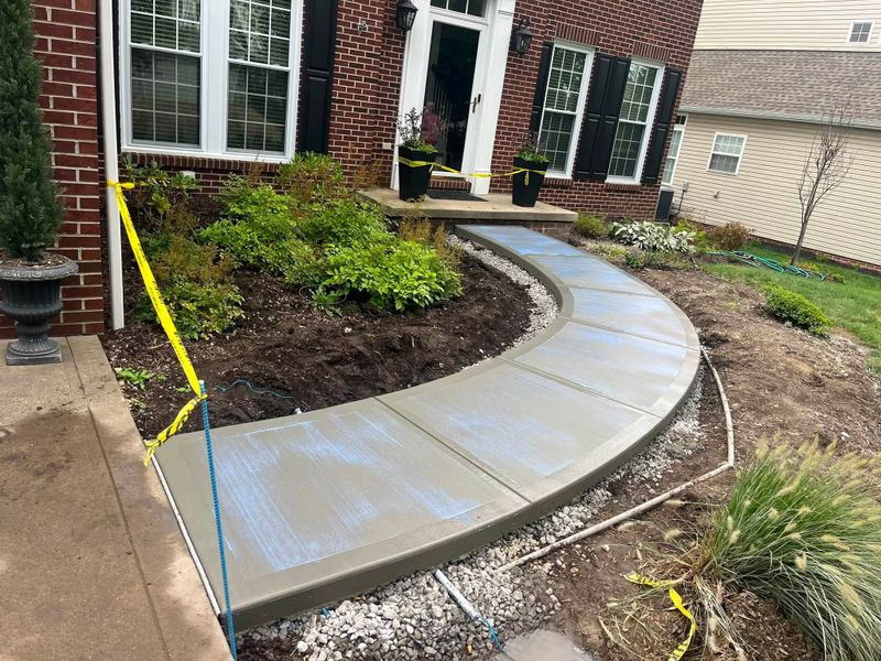 Sidewalk Installation
