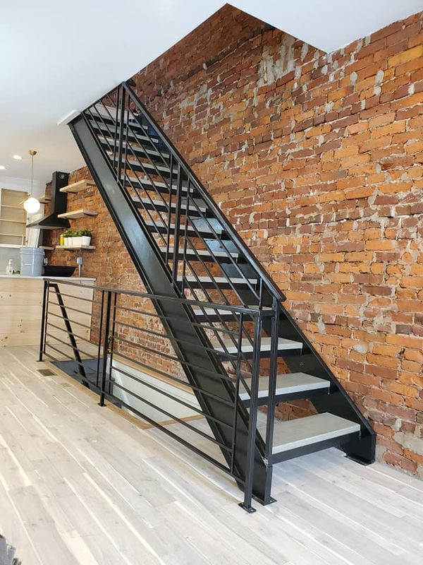 Metal Stairs and Railings Installation