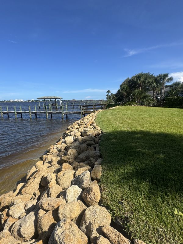 Marine Repairs and New Construction Vinyl and Coquina Seawalls
