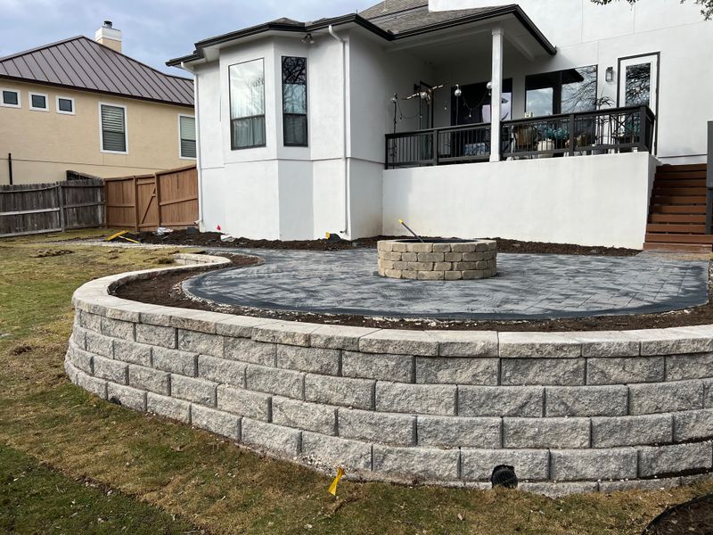 Natural Stone Hardscape