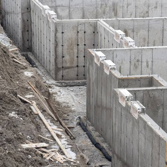 Concrete Footings And Walls