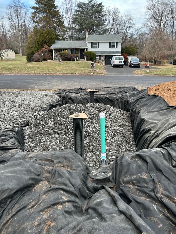 Outdoor French Drains