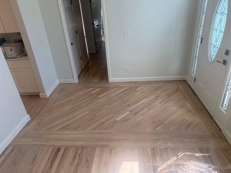 Solid hardwood installation