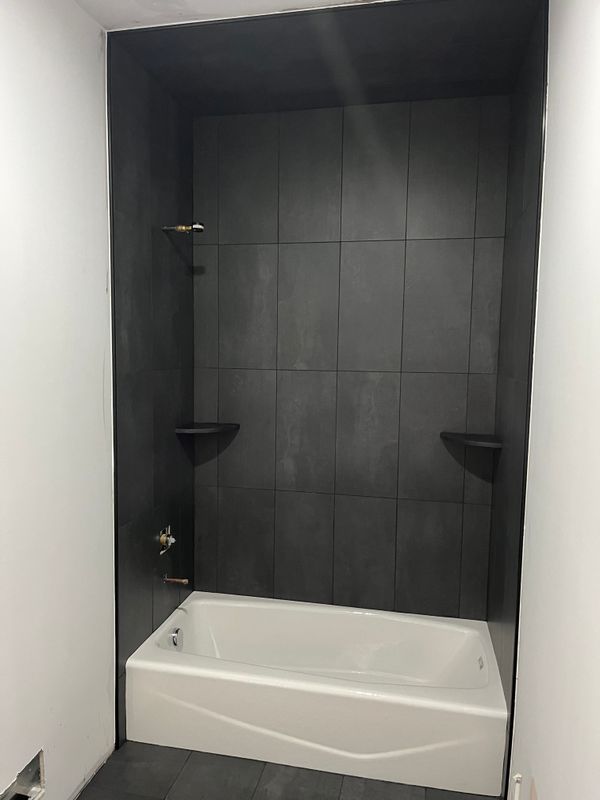 Tile installation