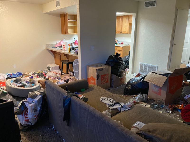 Eviction clean out in Santa Clarita: Transformative Junk Removal Project by Family Junk Removal