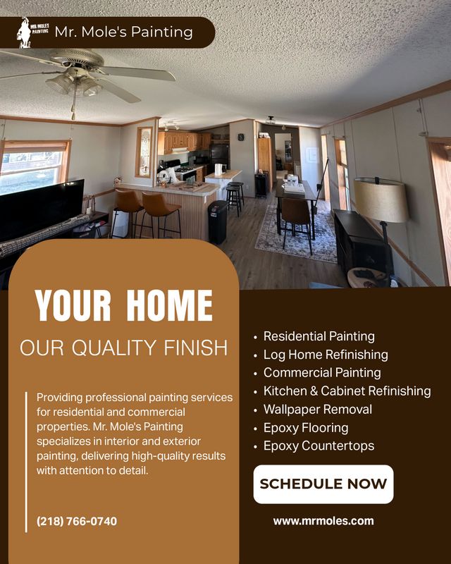 Log Home Refinishing