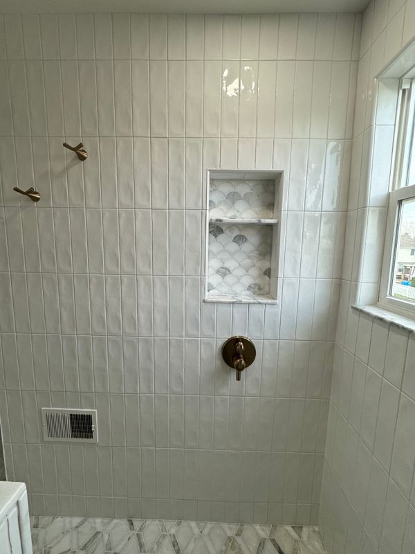 Tile showers and tub surrounds