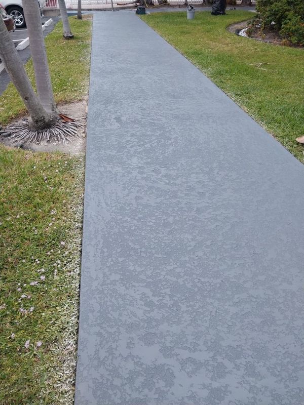 Sidewalk Installation