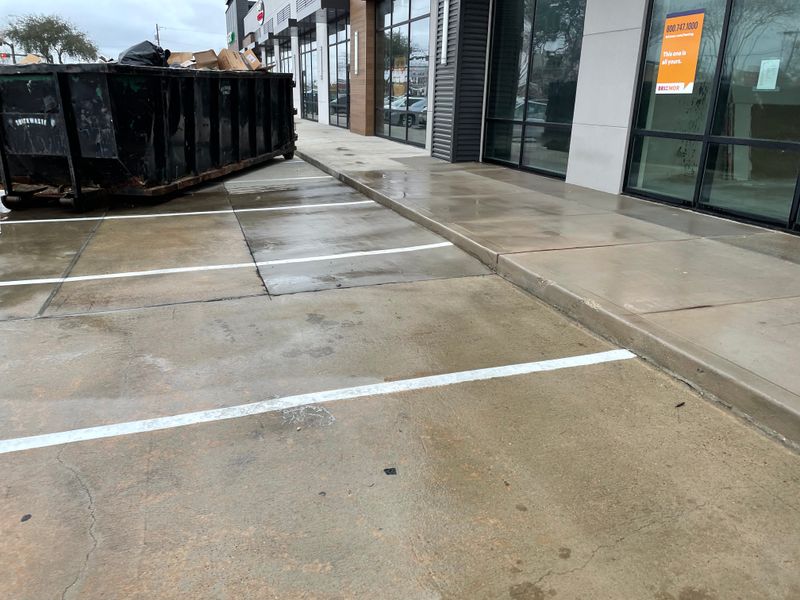 Parking Lot Cleaning