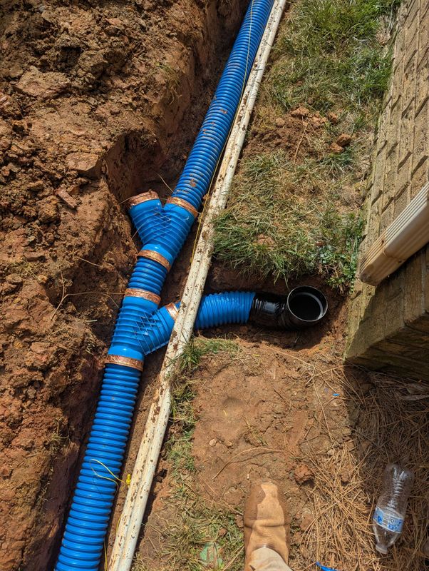 Lawn Drainage - Charlotte, NC