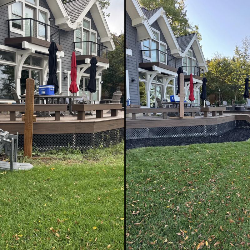 Mulch and Rock Installation gallery