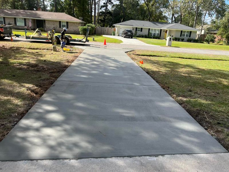 Concrete Driveway Installation