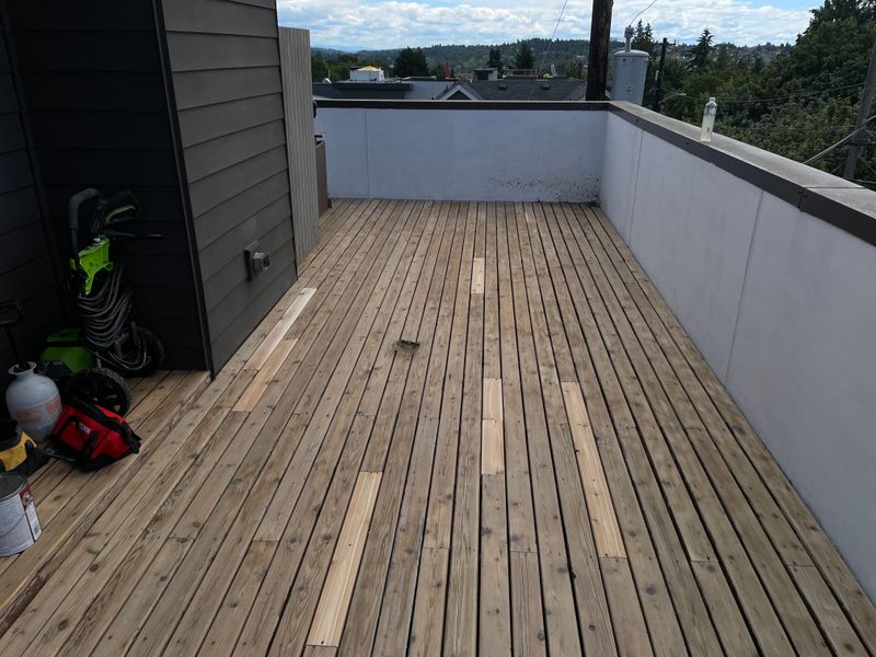 Deck Staining