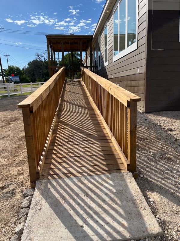 Decks & Handicap Ramps