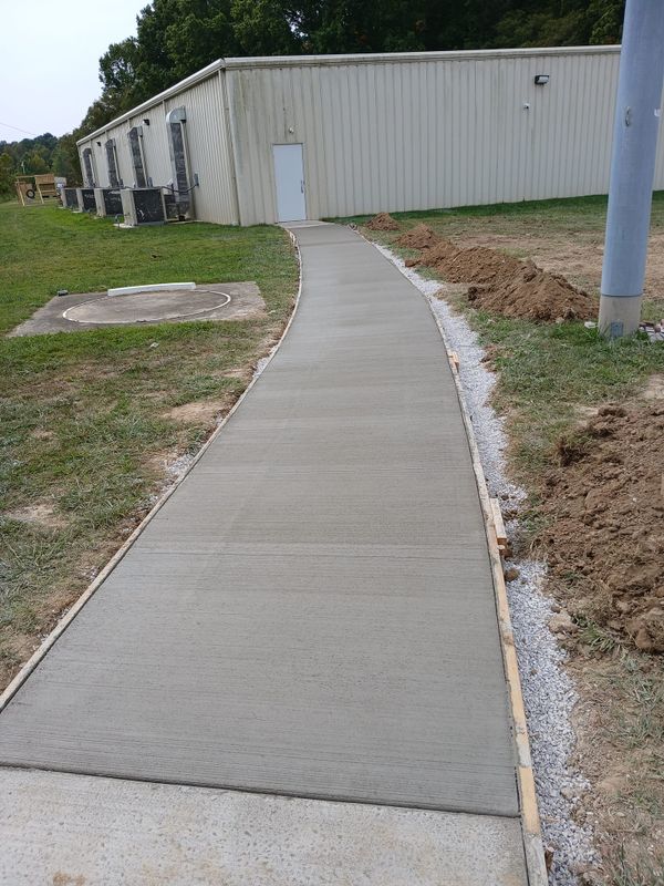 Sidewalk Installation