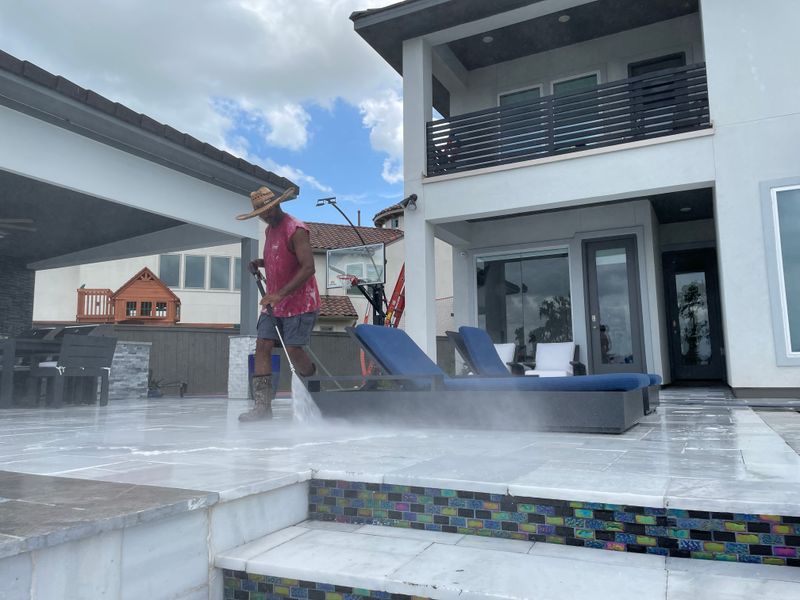 Patio & Pool Deck Cleaning