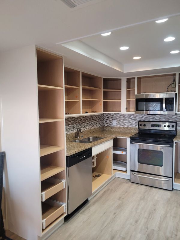 Kitchen Cabinet Repainting