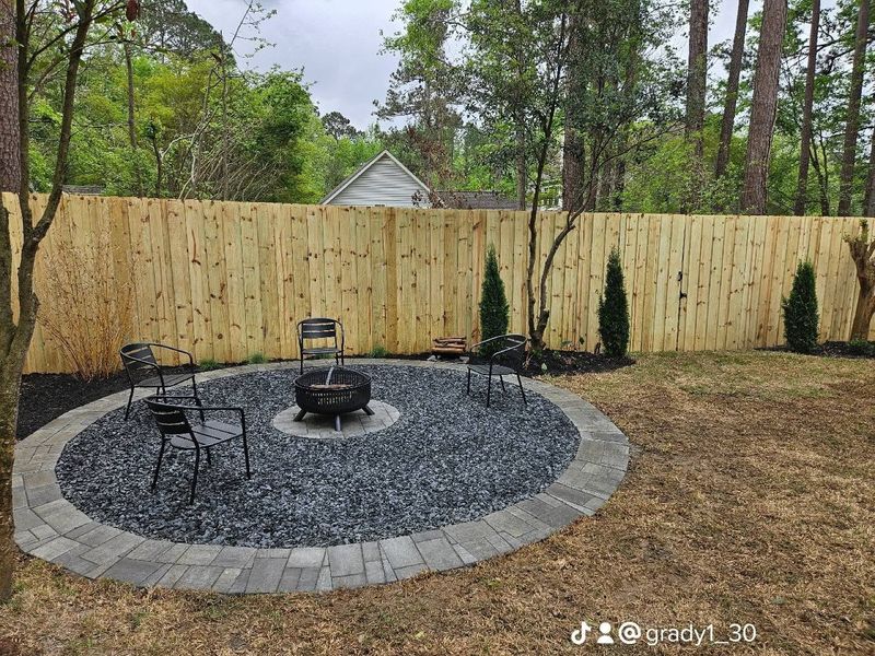 Firepit Installation