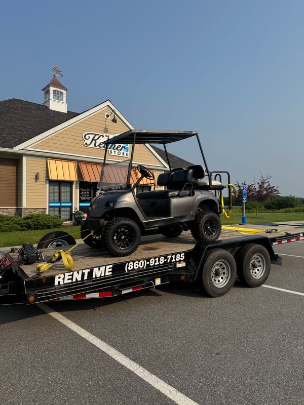 Tilt Deck Car Hauler