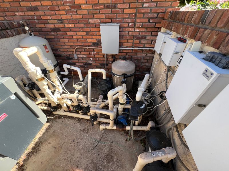 Swimming pool equipment repair