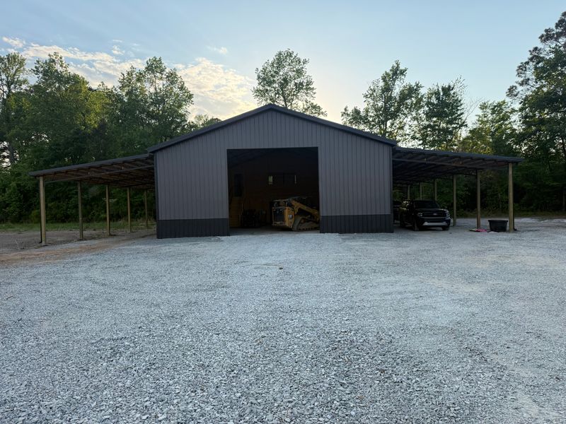 Enclosed Pole Barn