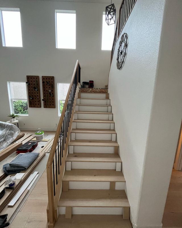 Custom Stair Install