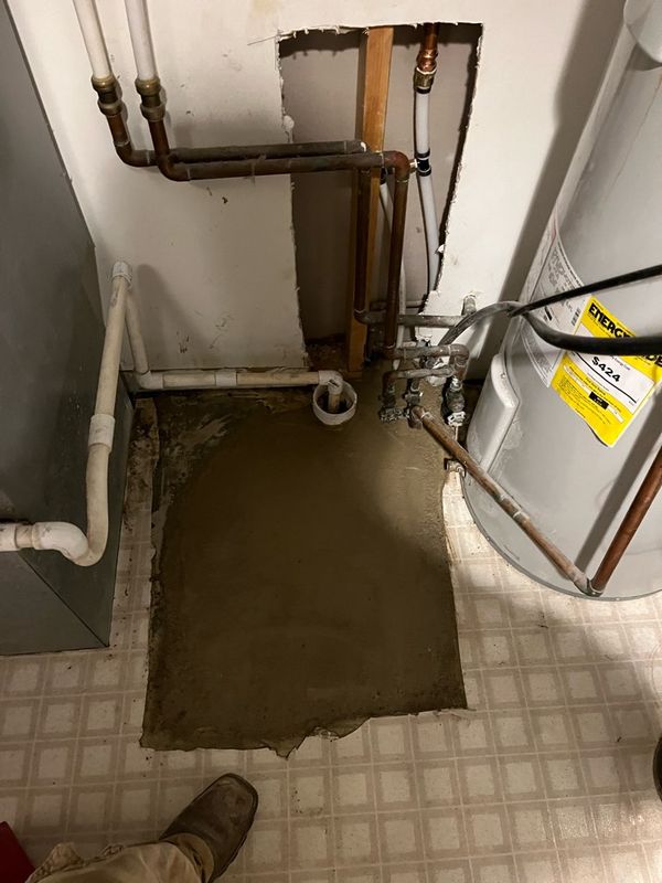 Revolutionary Resolve: Seamless Slab Leak Repair at 756 Scotch Pine Drive