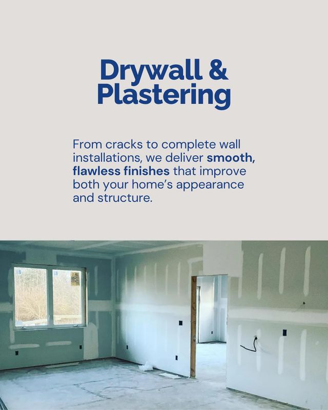 Drywall and Plastering