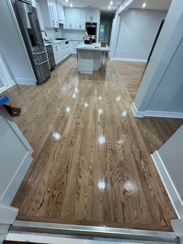 Solid hardwood installation