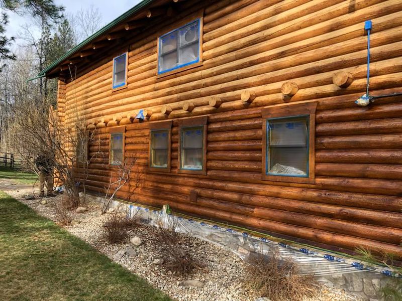 Log Home Restoration