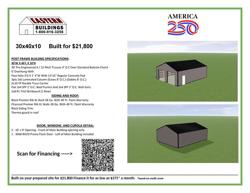AMERICA 250 Specials