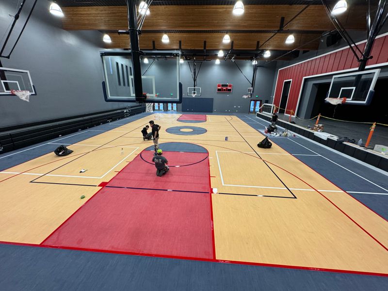 Specialty Sports Flooring & Game Line Painting