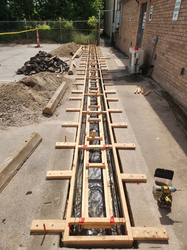 Sidewalk Installation