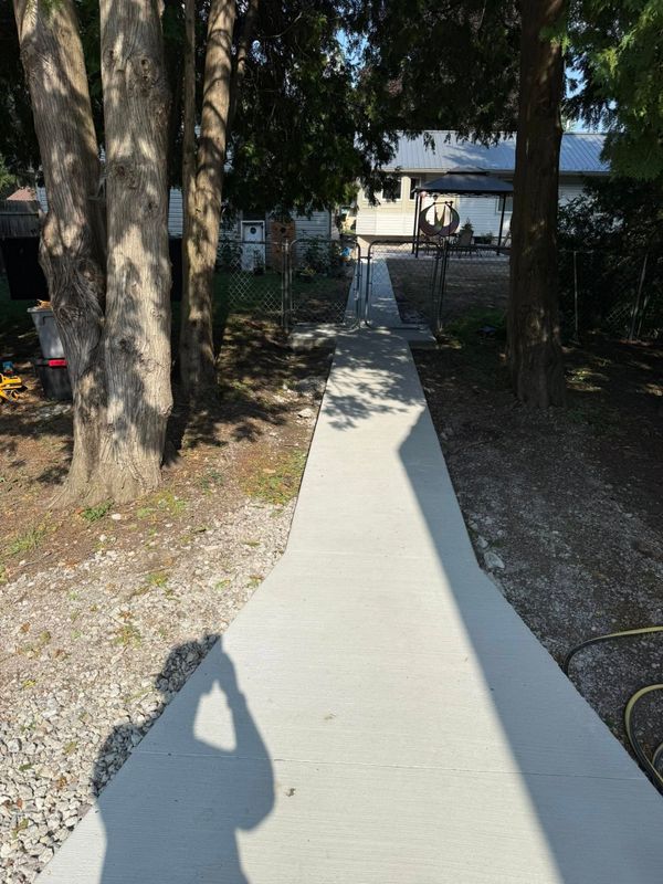 Concrete Walkway
