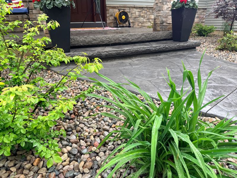 Elegant Concrete Pathways: Transforming Curb Appeal with CalRod Construction LLC