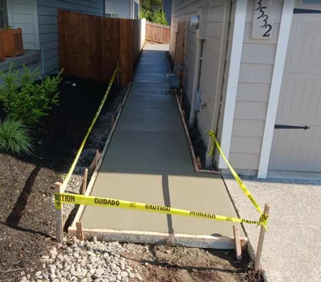 Sidewalk Installation