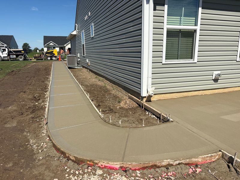 Sidewalk Installation