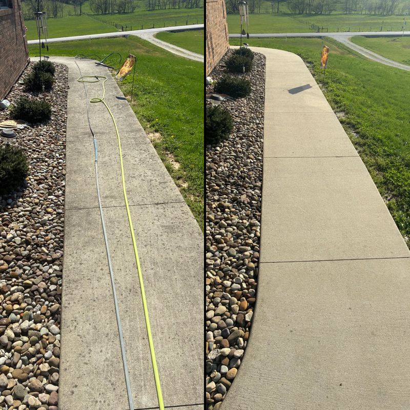 Driveway & Sidewalk Cleaning