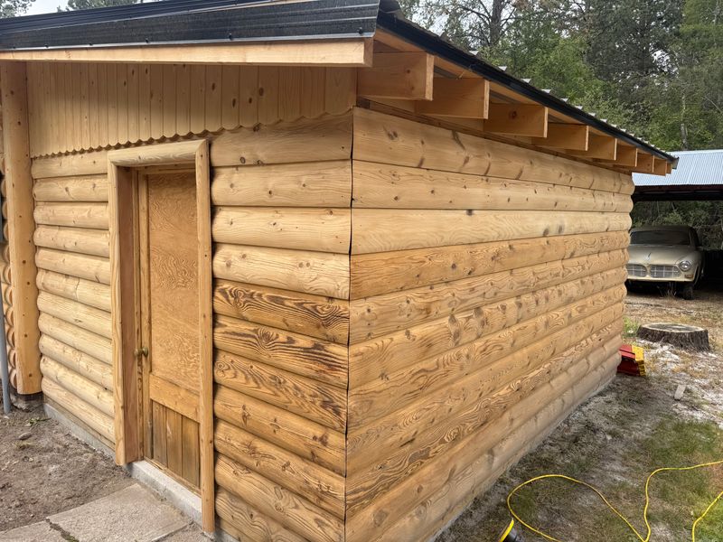 Log Home Restoration