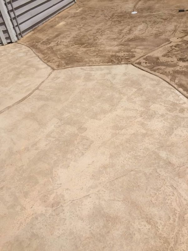 Stamped Concrete Installation