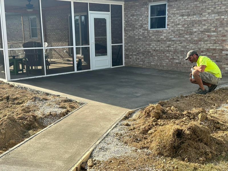 Concrete Patio