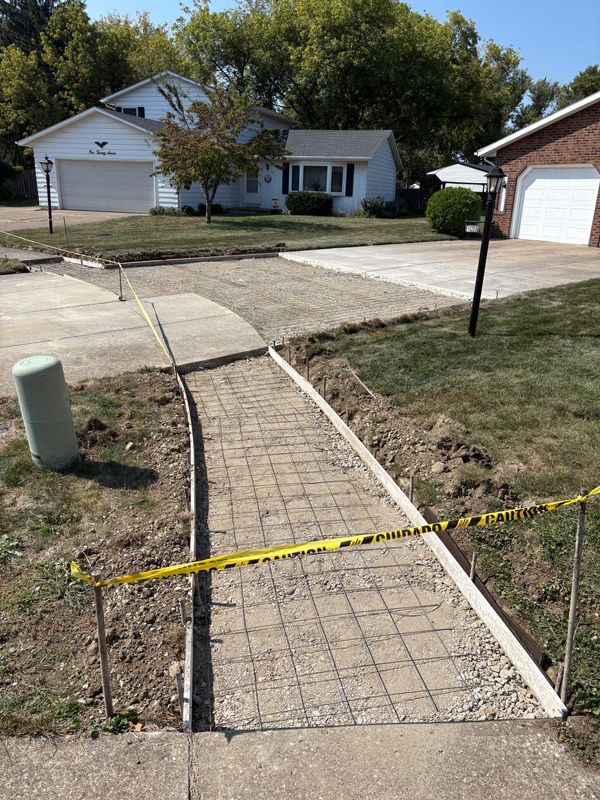 Sidewalk Installation