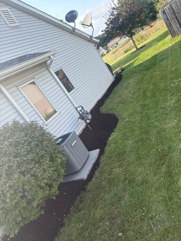 Mulch Bed Installation